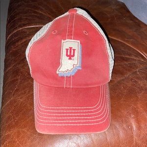 indiana hat with mesh back